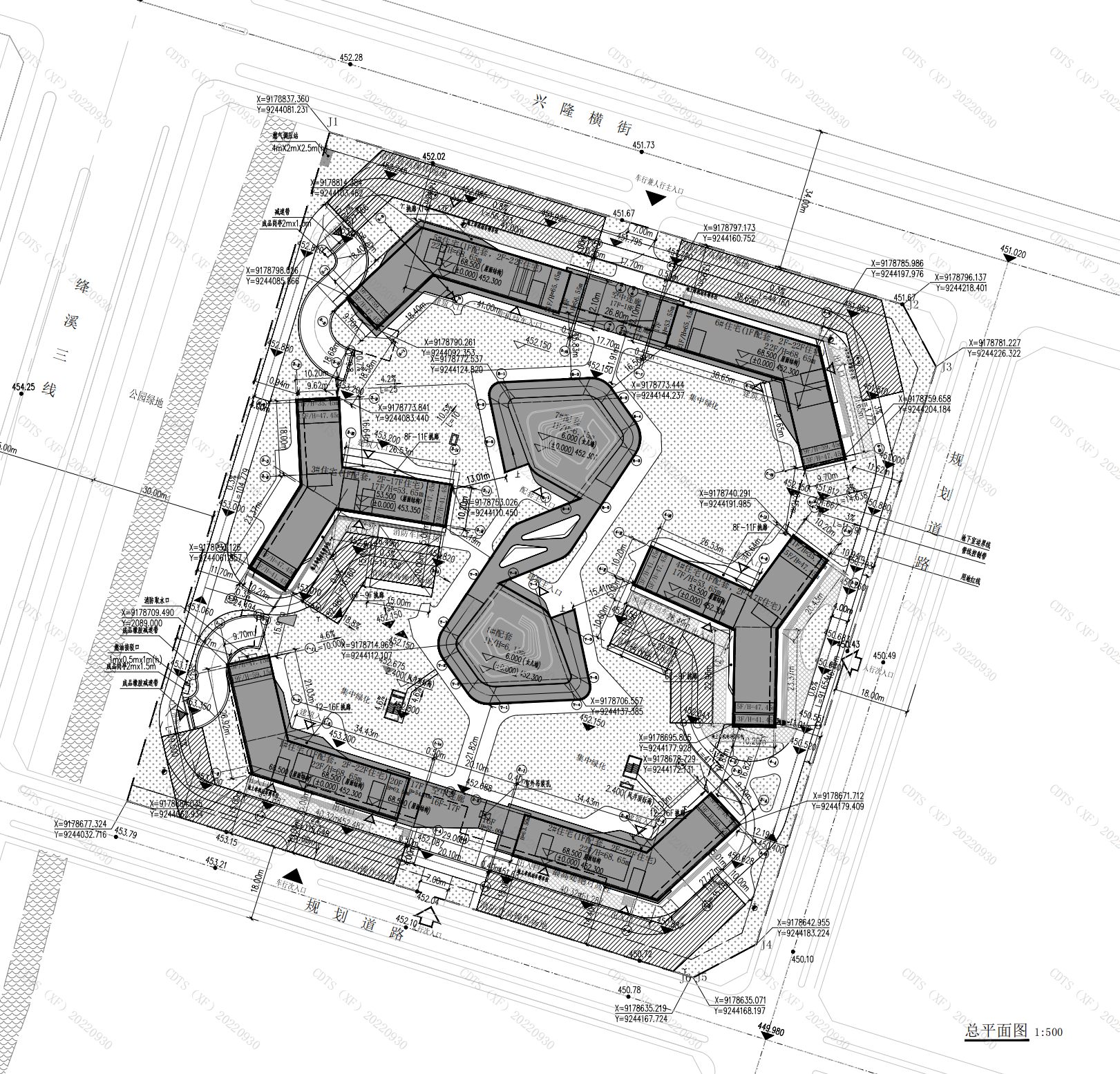 [成都]青年长租公寓保障性住房建筑施工图